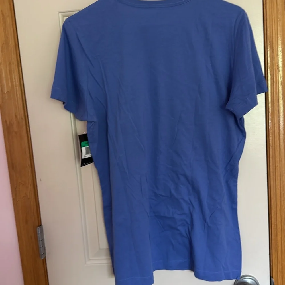 NWT Nike Blue/Purple  Short Sleeve Tee Vibrant Crew Neck - Picture 5 of 6